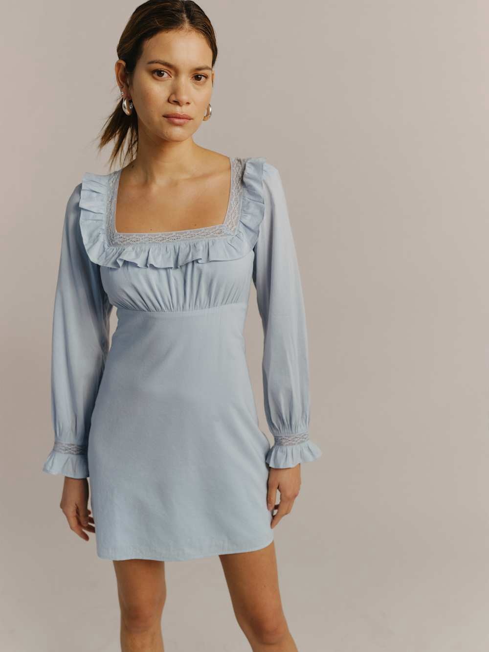 Reformation Burke Dress in Mineral size 10